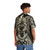 Black Hawaiian shirt with wolf and skull nature design - People Back