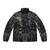 Metro Last Light Abstract Puffer Jacket with dystopian sci-fi design