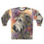 Bohemian Irish Wolfhound Sweatshirt with Floral Watercolor Art