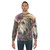 Bohemian Irish Wolfhound Sweatshirt with Floral Watercolor Art - men
