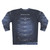 Boeing 747 Jumbo Jet Blueprint Dark Blue Sweatshirt - Back