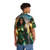 Superhero woman guardian of the city lights wearing an empowering Hawaiian shirt - People Back