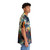 Melodic Reflection Hawaiian Shirt with nature and music-inspired design - People Pight