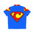 Super Letter C Hawaiian Shirt with DC and Marvel Inspired Superheroes - Back