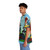 Retro Hawaiian Shirt with Musicians From Bremen Soviet Cartoon Characters - People Left
