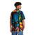 Superhero pop art colorful bat Hawaiian shirt - People Back