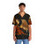 Cosmic Watercolor Legendary Dragon Hawaiian Shirt - People Front