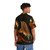 Cosmic Watercolor Legendary Dragon Hawaiian Shirt - People Back