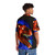 Vibrant dragon-themed Hawaiian shirt with an abstract, nature-inspired design - People Back