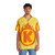 Superhero Letter K Fire Insignia Hawaiian Shirt - People Front