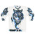 Blue Tiger Print Sweatshirt