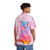 Sunset Cat Hawaiian Shirt with Positive Affirmation - People Back
