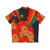 Colorful Starman Hawaiian Shirt with Psychedelic Print - Back