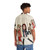 Colorful meet me hawaiian shirt with cartoon characters - People Back