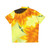 Sunflower Hawaiian Shirt with Vibrant Floral Pattern - Back