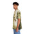 Colorful Hawaiian shirt featuring a botanical print of summer seedpods - People Left