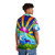 Cosmic Pet World Hawaiian Shirt with Psychedelic Pop Art Design - People Back