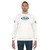 Blue motorsport-inspired sweatshirt - men