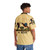 Man wearing medieval knight Hawaiian shirt fighting a snail - People Back