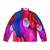 Merlin fantasy abstract puffer jacket with nature and vintage elements - Back