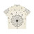 A vibrant Hawaiian shirt featuring a musical dandelion botanical print design - Back