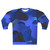 Blue camouflage pattern sweatshirt