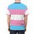 Transgender Pride Flag Graphic T-Shirt - men back