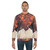 Vintage floral graphic design bloom sweatshirt - men