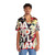 Tropical Hawaiian Shirt with Vibrant Print - People Front