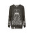 Gothic Satanic Lucifer Sweatshirt - Dark Occult Apparel - hanging