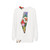 Sweatshirt with "Free Palestine" design supporting the Palestinian people - hanging