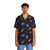 Dinosaurs in Space Hawaiian Shirt with Cosmic Pattern - People Front