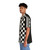 Stylish black and white ska inspired Hawaiian shirt - People Left