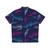 Dotwork Aurora Borealis Hawaiian Shirt with Mesmerizing Northern Lights Pattern - Back