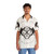 Destiny inspired "Strength of the Wolf" black and white Hawaiian shirt - People Front