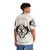 Destiny inspired "Strength of the Wolf" black and white Hawaiian shirt - People Back