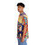 Colorful Hawaiian shirt with cartoon street sharks print - People Left