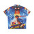 Street Fighter II Retro Video Games Hawaiian Shirt - Back