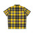 Cornish Tartan Hawaiian Shirt - Back
