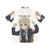 Mugi Square Up Hawaiian Shirt featuring the K-On character Tsumugi Kotobuki - Back