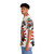 Cartoon penguin print Hawaiian shirt - People Left