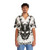 Donnie Darko inspired hawaiian shirt with imaginary inkblot graphic - People Front