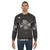 Black Hole Sweatshirt with Galaxy Pattern - men
