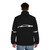 Mclaren MP4-12C inspired car silhouette puffer jacket - men back