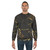 Stylish Black Gold Marble Sweatshirt - men