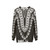 Wakandan Tribal Black Dashiki Sweatshirt - hanging