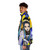Borderlands Maya Siren Character Themed Puffer Jacket - men side left