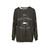 Black sweatshirt with Twin Peaks and Agent Cooper design - hanging