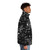Maxwell's Equations Puffer Jacket featuring electromagnetism and physics symbols - men side right