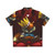 Conker tropical print Hawaiian shirt